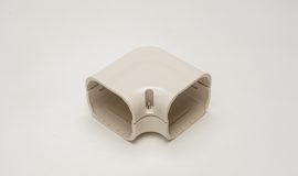 Buy Toyo Densen Duct 90 Elbow 80mm Ivory DL-80 AC0217 - Toyo Ducting & Accessories Online NZ Depot 1