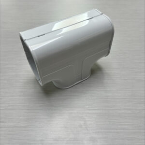 Buy Toyo Densen Duct T-Joint 80mm White WDT-80 AC0289W - Toyo Ducting & Accessories Online NZ Depot 1
