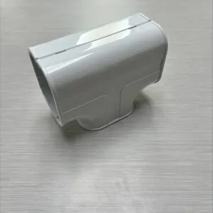 Buy Toyo Densen Duct T-Joint 80mm White WDT-80 AC0289W - Toyo Ducting & Accessories Online NZ Depot 1