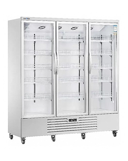 Triple Glass Door Display Fridge LC-1500FX | Commercial Refrigeration | Snow Village 1 Buy Triple Glass Door Display Fridge LC-1500FX Online - Commercial Fridges - 1 - NZ Depot Delivery
