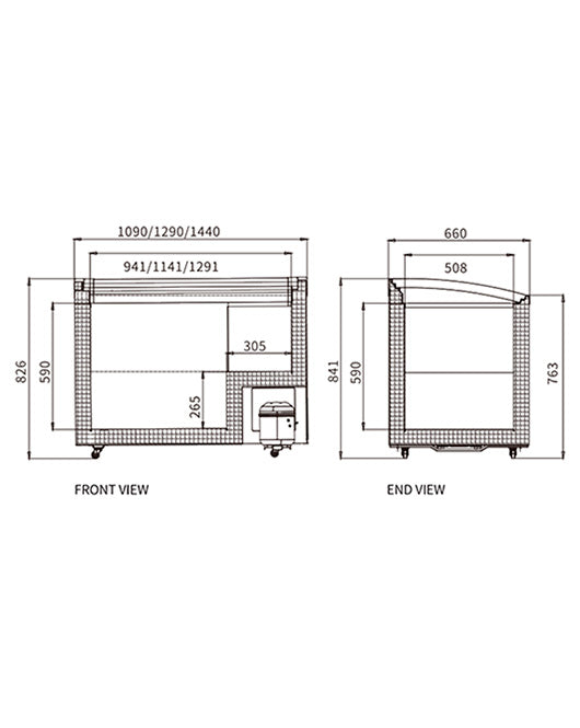 Two Sliding Glass Lids Dual Temperature Chest Freezer SD/SC-328Y - SD/SC-328Y - Snow Village Commercial Fridge - 2 - NZ Depot Buy Two Sliding Glass Lids Dual Temperature Chest Freezer SD/SC-328Y Online - Commercial Freezers - 2 - NZ Depot Delivery