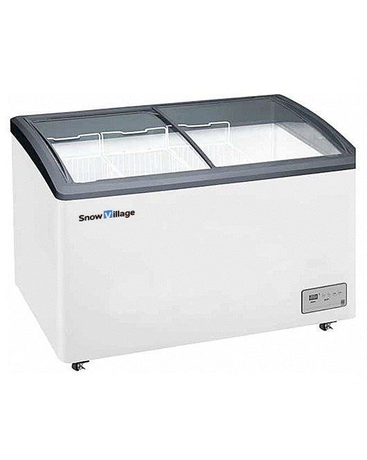 Two Sliding Glass Lids Dual Temperature Chest Freezer SD/SC-328YH | Commercial Refrigeration | Snow Village 1 Buy Two Sliding Glass Lids Dual Temperature Chest Freezer SD/SC-328YH Online - Commercial Freezers - 1 - NZ Depot Delivery
