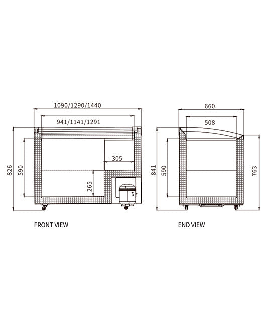 Two Sliding Glass Lids Dual Temperature Chest Freezer SD/SC-400Y - SD/SC-400Y - Snow Village Commercial Fridge - 2 - NZ Depot Buy Two Sliding Glass Lids Dual Temperature Chest Freezer SD/SC-400Y Online - Commercial Freezers - 2 - NZ Depot Delivery