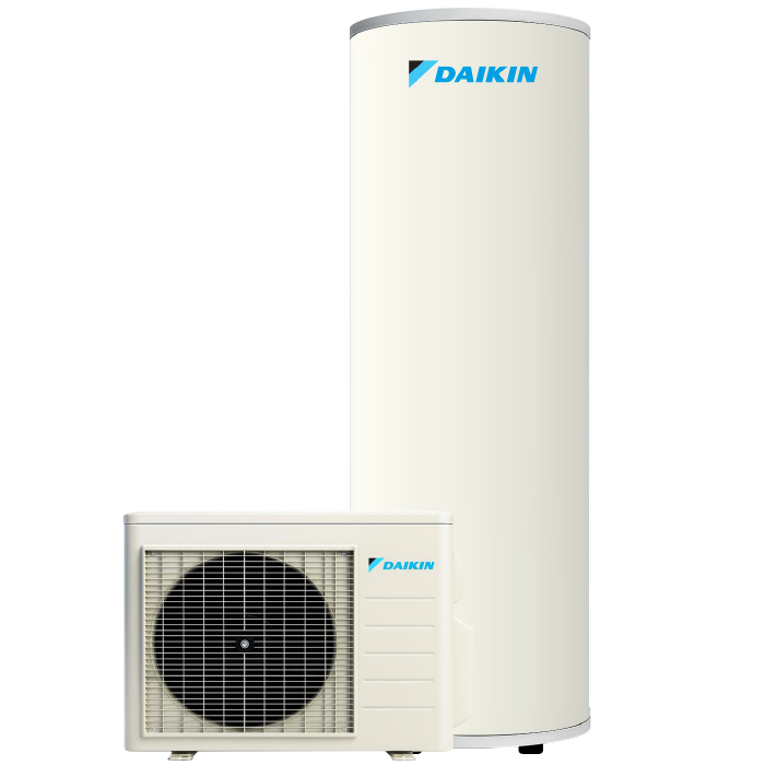 Daikin CO2 Outdoor Heat Pump Unit (Outdoor Unit Only) 1 Daikin Altherma Outdoor Heat Pump Unit CO2 - Front View, Dunedin