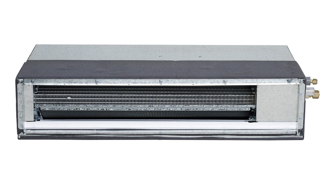 Daikin Bulkhead Ducted Complete System - FDYBA 1 Daikin Heat Pump System FDYBA - Front View, Dunedin