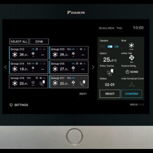 Daikin Controller SIMPLE-TOUCH-CONTROLLER-COMMERCIAL - Front View, Hamilton
