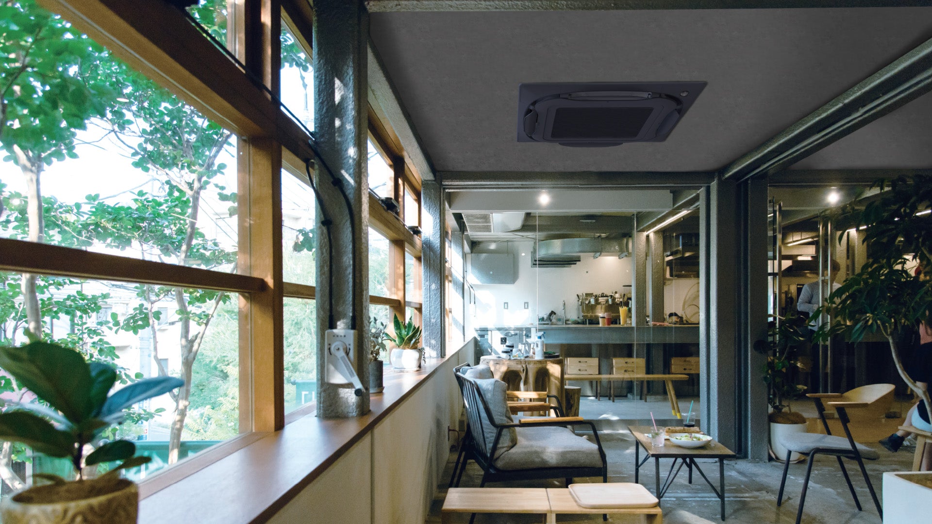 Daikin Daikin Complete System SKYAIR-R32-FCA-CAVMA-FCA-CVMA Daikin Heat Pump System SKYAIR-R32-FCA-CAVMA-FCA-CVMA - Lifestyle View, Tauranga
