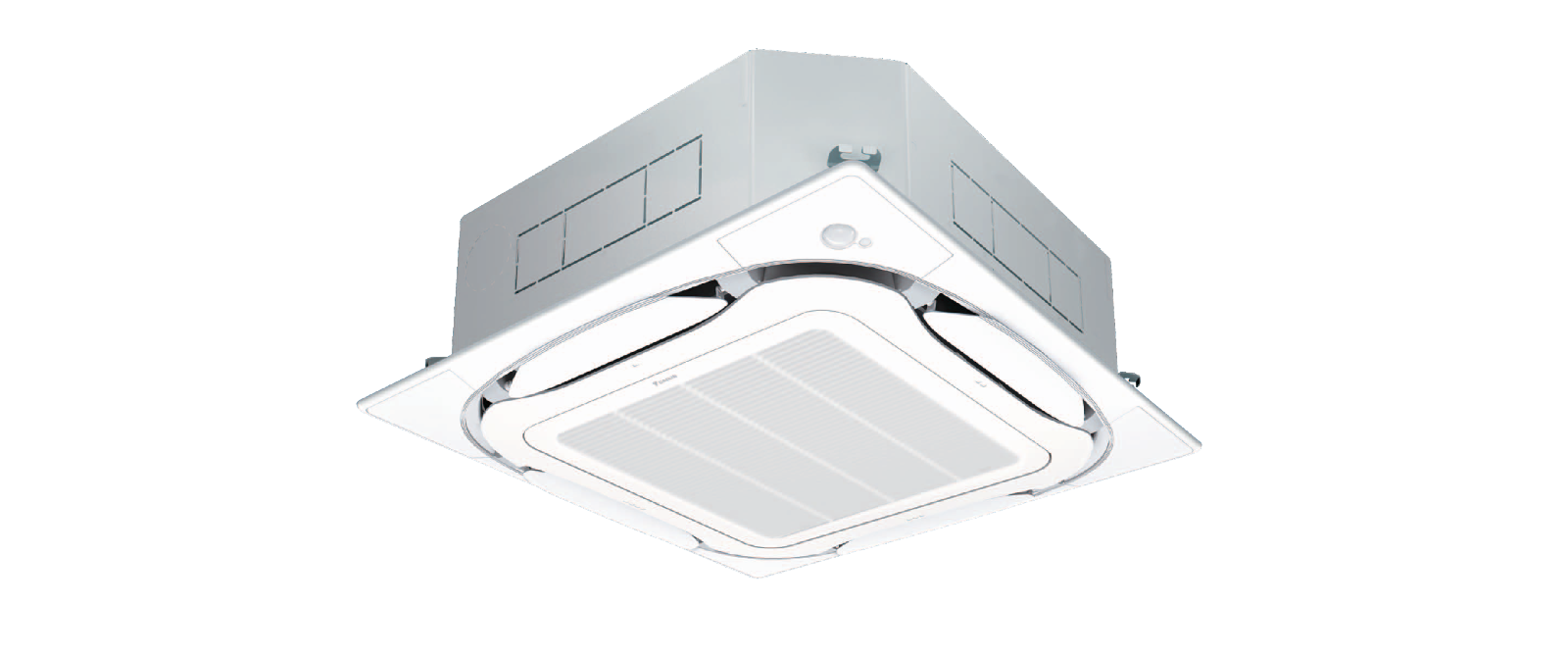 Daikin Indoor Complete System - SKYAIR - R32 - FCA - CAVMA - FCA - CVMA 1 Daikin Heat Pump System SKYAIR-R32-FCA-CAVMA-FCA-CVMA - Front View, Hamilton