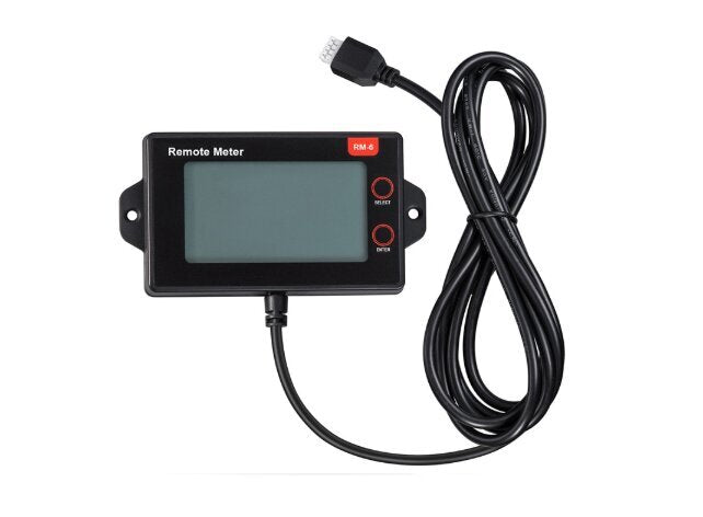 RM-6 Remote Meter LCD Display Monitor for SRNE MC Series MPPT Solar Controller 1 RM-6 Remote Meter LCD - RM-6 front view | NZ Depot