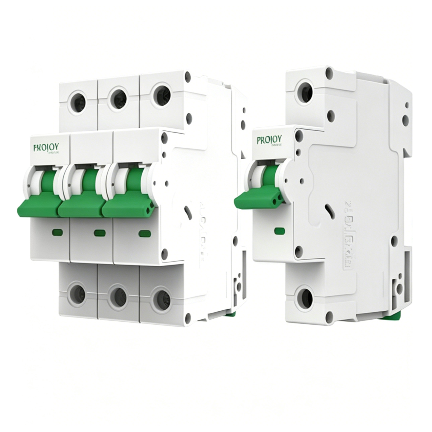 PROJOY DC Miniature Circuit Breaker PEBS-L-63 Series 16A 2P 160V 1 PROJOY DC Miniature Circuit Breaker PEBS-L-63 - PEBS-L-63 16A 2P 160V C 18mm front view | NZ Depot