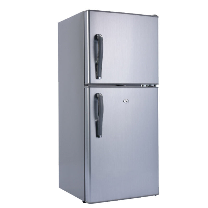 118L 12-24V DC Upright Dual Door Solar Powered Fridge Freezer with DC Compressor 1 118L 12-24V DC Upright - BCD-118 front view | NZ Depot