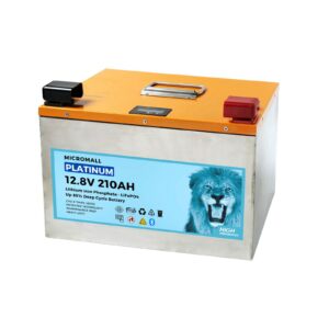 12V 200Ah 210Ah Lithium Battery LiFePO4 - BTL-12V210M front view | NZ Depot
