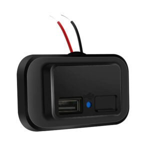 Dual USB 3.1A Car - USB charger socket front view | NZ Depot