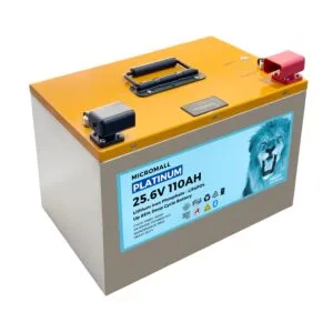 24V 100Ah 110Ah LiFePO4 - BTL-24V110M front view | NZ Depot