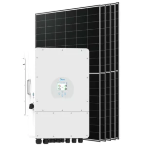 Deye 6kW Three-Phase Hybrid Solar Inverter with - SUN-6K-SG04LP3-AU-340 front view | NZ Depot