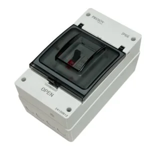 PROJOY DC Circuit Breaker PEMC-250 - SURGE-PEMC-500V-200A 2P front view | NZ Depot