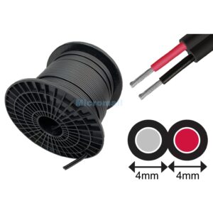 Premium 4mm² Twin Core - CABLE4D-M front view | NZ Depot