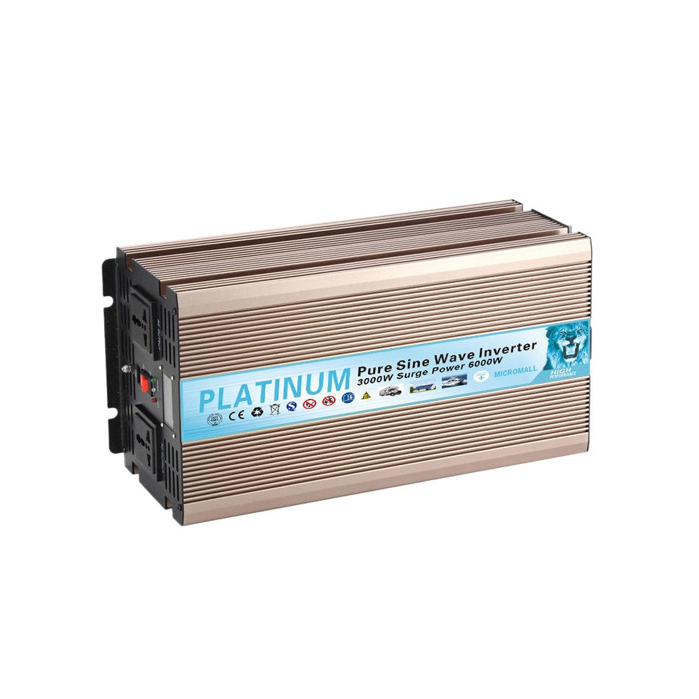 24V 3000W Peak 6000W Off-Grid Pure Sine Wave Inverter UPS Power REPU-3000 1 24V 3000W Peak 6000W Off-Grid - REPU-24V3000W front view | NZ Depot