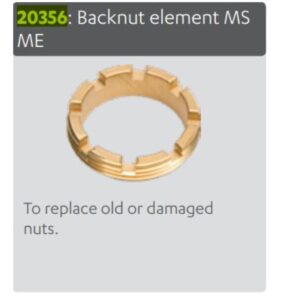 Rinnai RIN-20356 - Backnut Element MS ME | NZ Depot