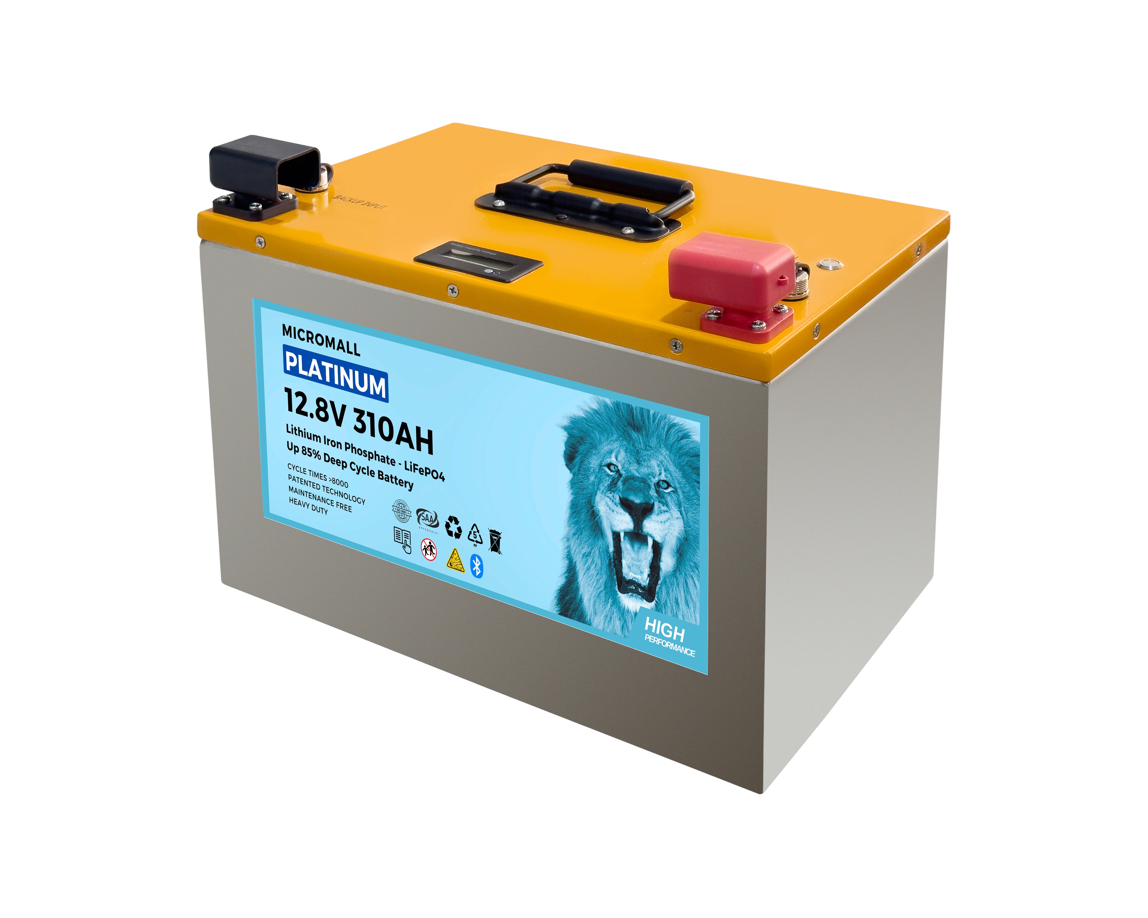 12V 300Ah 310Ah Lithium Battery LiFePO4 Battery Deep Cycle Battery Solar Battery 1 12V 300Ah 310Ah Lithium Battery - BTL-12V310M front view | NZ Depot