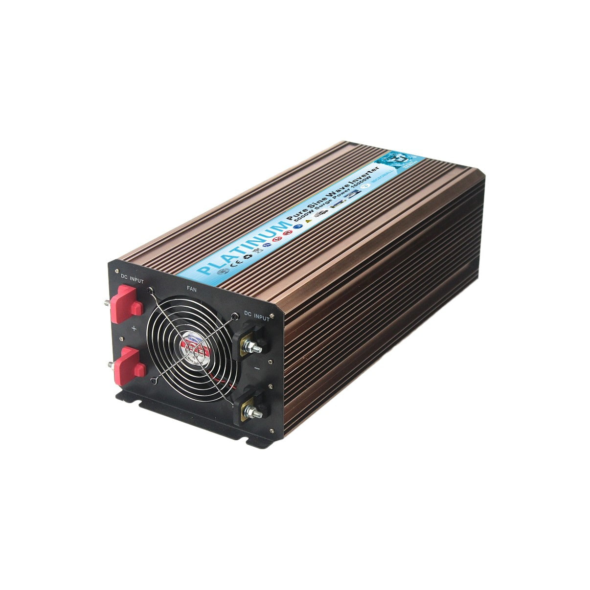 Pure Sine wave Inverter 5000W DC 48V-230V Converter Overload Protection USB 1 Pure Sine wave Inverter 5000W - REP-48V5000W front view | NZ Depot