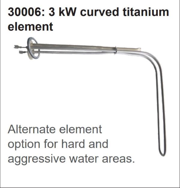 Rinnai RIN-30006 - Element Curved Titanium 3kW 1 Rinnai RIN-30006 - Element Curved Titanium 3kW | NZ Depot
