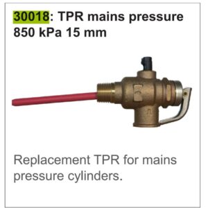 Rinnai RIN-30018 - Tpr Valve 850 Kpa 15MM | NZ Depot