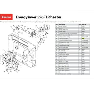 Rinnai RIN-3104 - Comb Motor 556 | NZ Depot