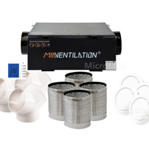 Premium DVS Ventilation System - MIA-350SFJ front view | NZ Depot