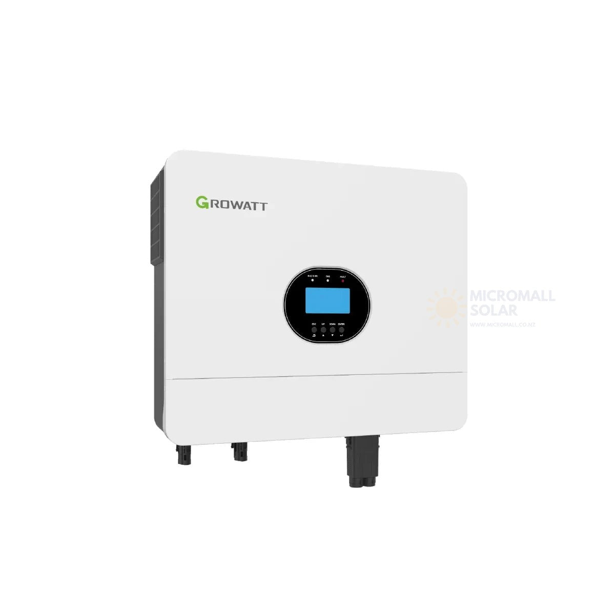 Growatt SPF 6000 ES Plus 6kW Solar Off Grid Hybrid Inverter 1 Growatt SPF 6000 ES - SPF6000ES front view | NZ Depot