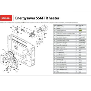 Rinnai RIN-4048 - Inlet Hose RHF556/559 | NZ Depot