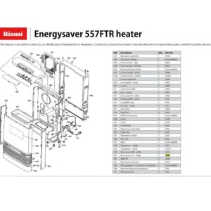 Rinnai RIN-4228 - Back Spacer Left WH 557 | NZ Depot