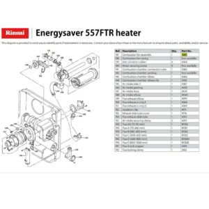 Rinnai RIN-4363 - Comb Fan Complete Assy 557 | NZ Depot