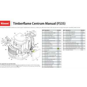 Rinnai RIN-4995 - Gas Control Assy Flame Fires | NZ Depot