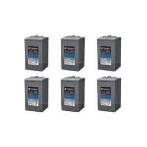 Deep Cycle Solar Storage Battery 12V - SL-BT2V600AH-6 front view | NZ Depot