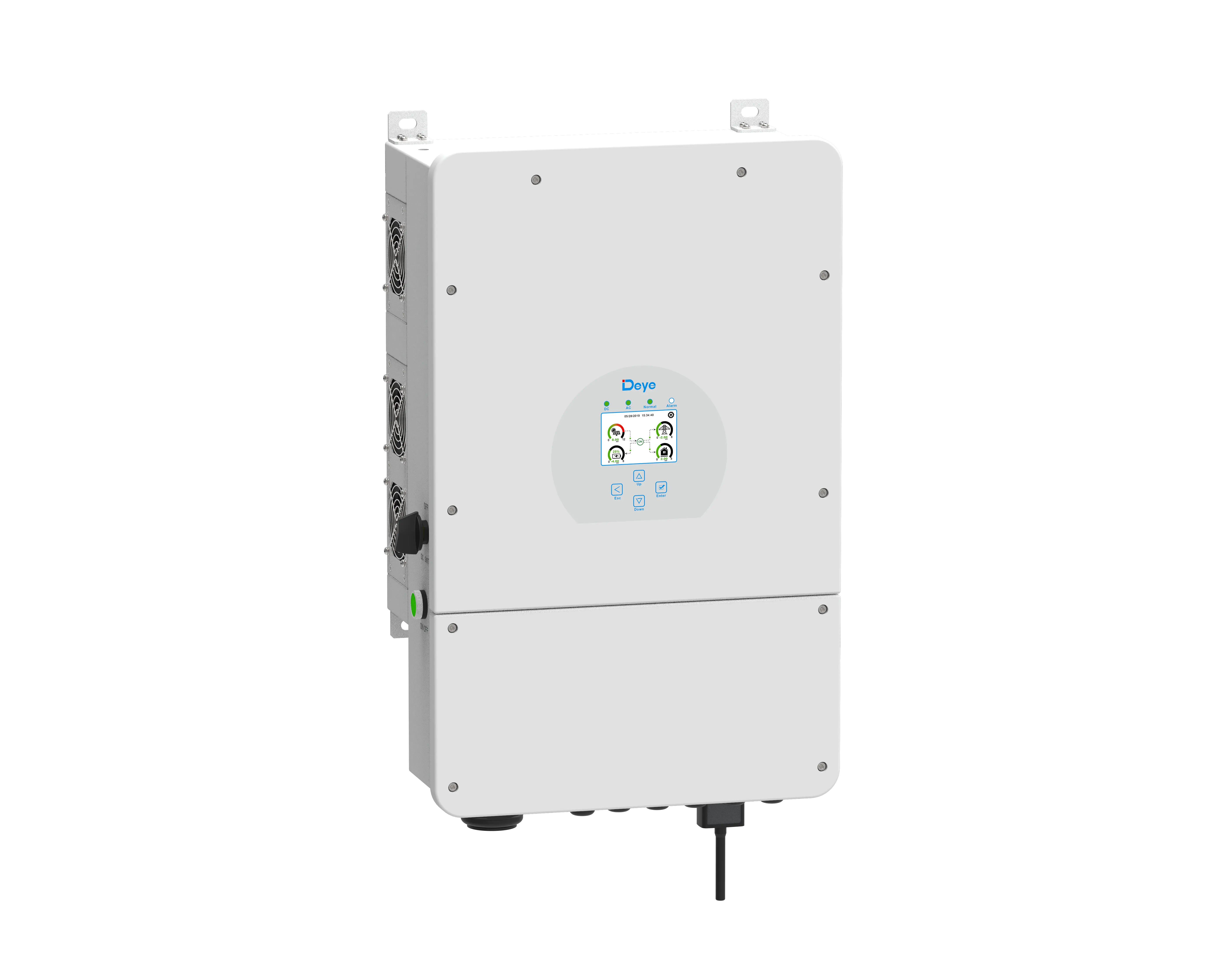 Deye 10kW Single Phase 3 MPPT Hybrid Inverter SUN-10K-SG02LP1-AU 1 Deye 10kW Single Phase - DY-10K-P1 front view | NZ Depot