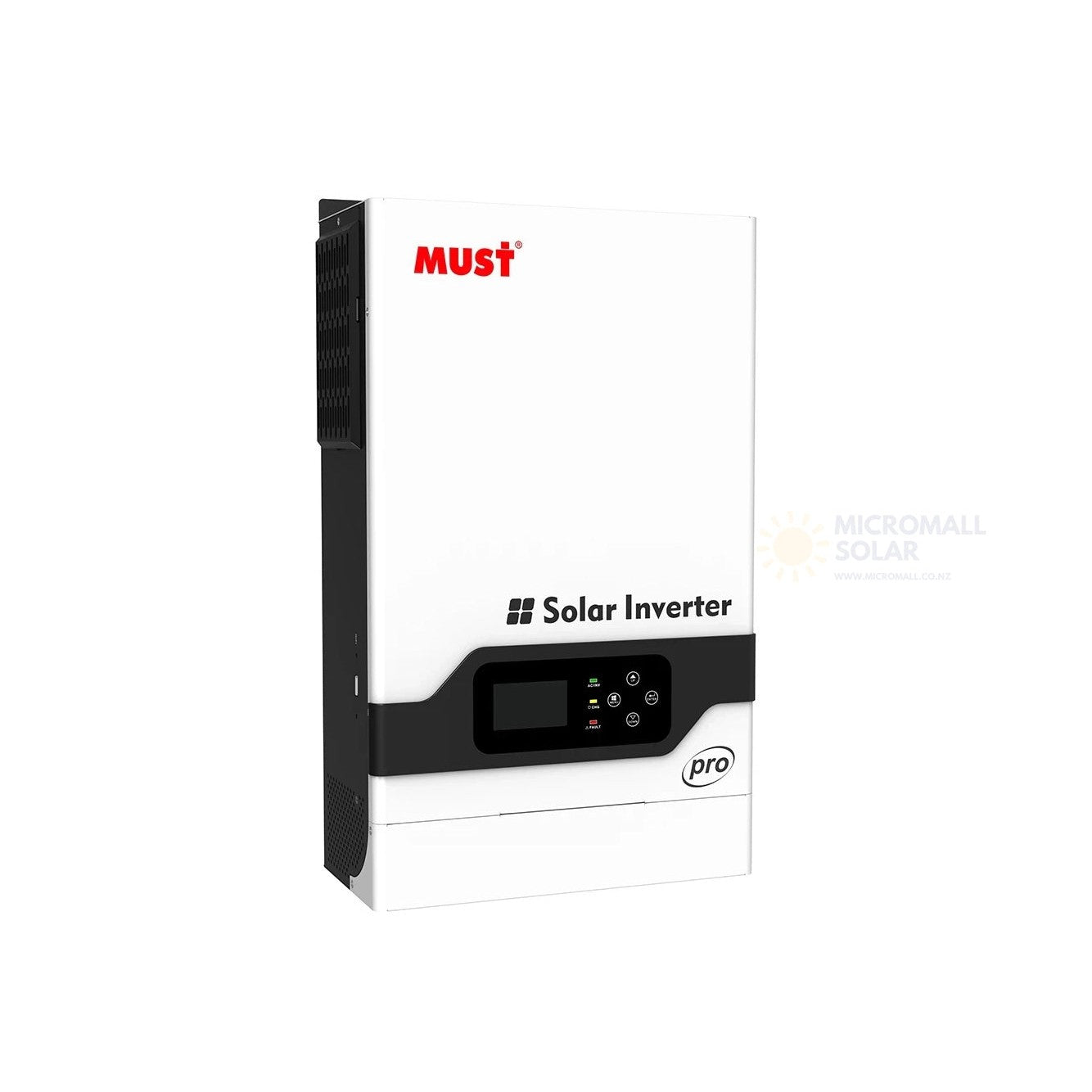 Mustpower PV18-5248 PRO 48V 5200W High Frequency Off Grid Solar Inverter 1 Mustpower PV18-5248 PRO 48V - IV-PV18-5248PRO front view | NZ Depot