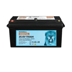 25.6V 110Ah Lithium Battery - BTL-25.6V110 front view | NZ Depot