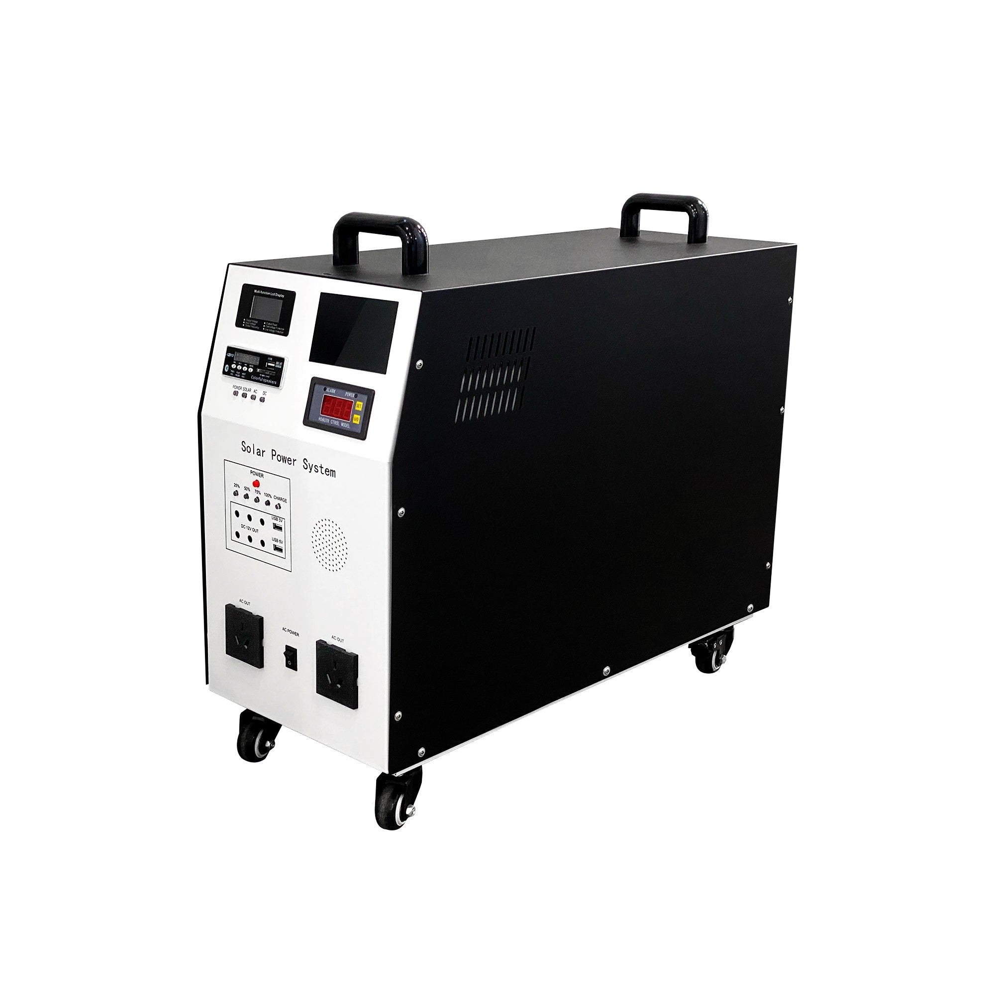 Portable Power Station Solar Power Station Power Bank 1000W 1280Wh 1 Portable Power Station Solar - SG1000+110AH front view | NZ Depot