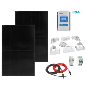 400W Solar Panel with - CB400EPX30A-2 front view | NZ Depot