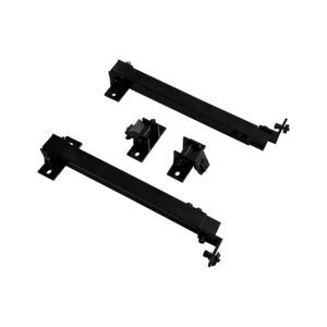 Black Anodized Aluminum Adjustable Solar - RAIL-1530 front view | NZ Depot