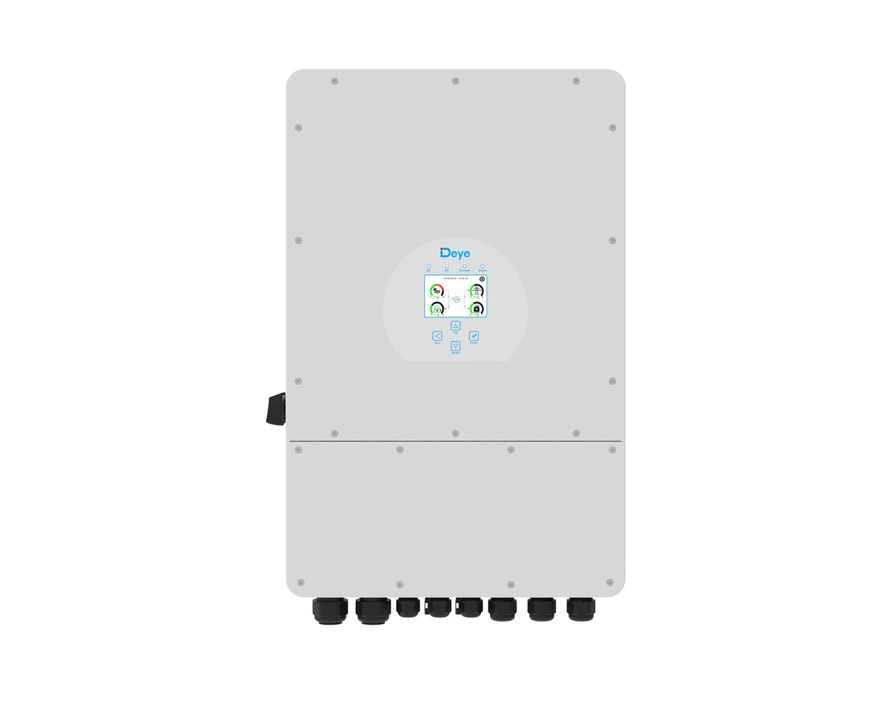 Deye 5kW Three Phase 2 MPPT Hybrid Inverter LV Battery Support SUN-5K-SG04LP3-AU 1 Deye 5kW Three Phase 2 - DY-5K-P3 front view | NZ Depot