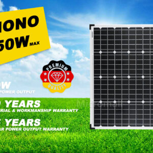 Premium Grade A+ 50W - SL-MONO50W front view | NZ Depot