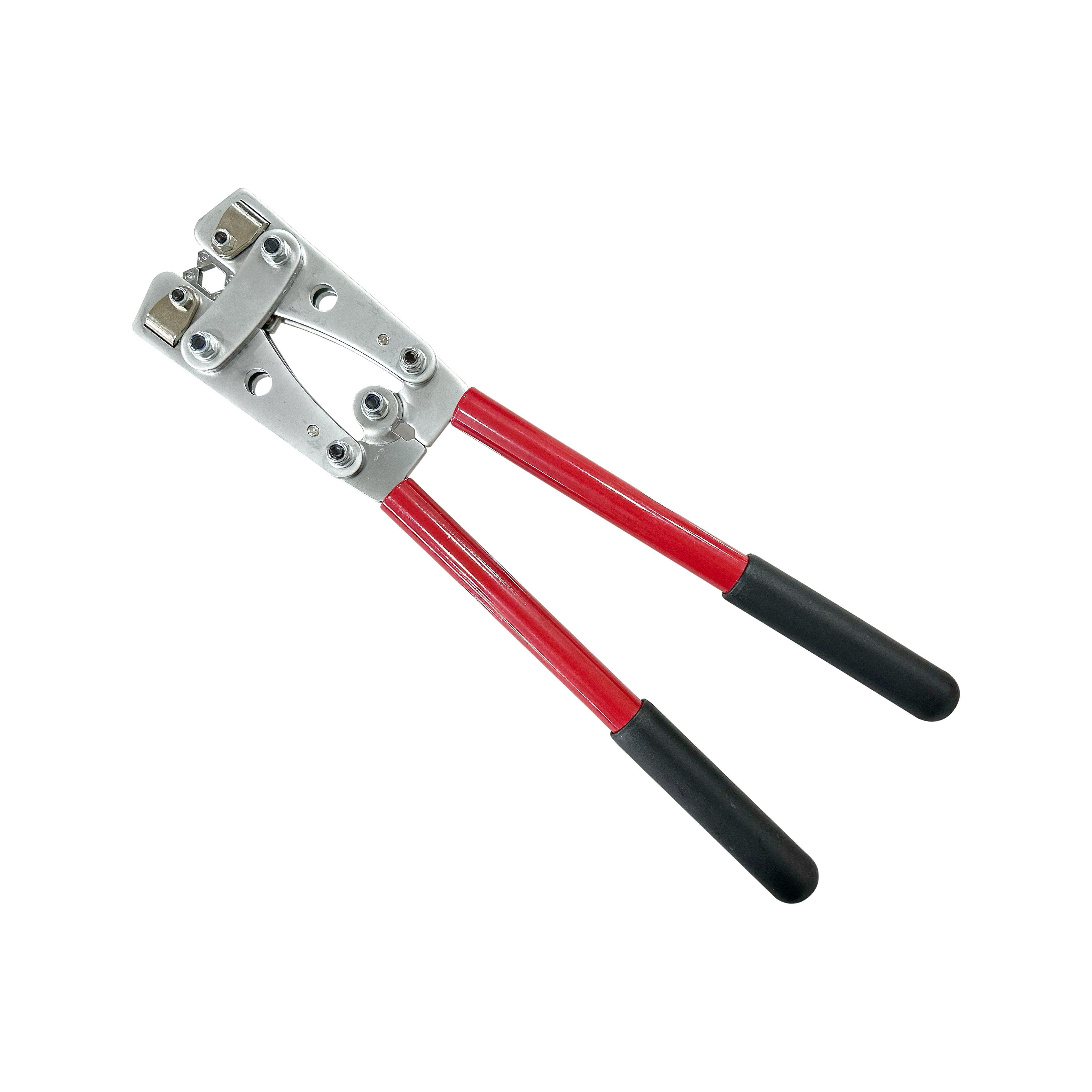 Cable Lug Crimper Wire Terminal Crimping Tool Hand Electrician Pliers 1 Cable Lug Crimper Wire - PLIERS-L front view | NZ Depot