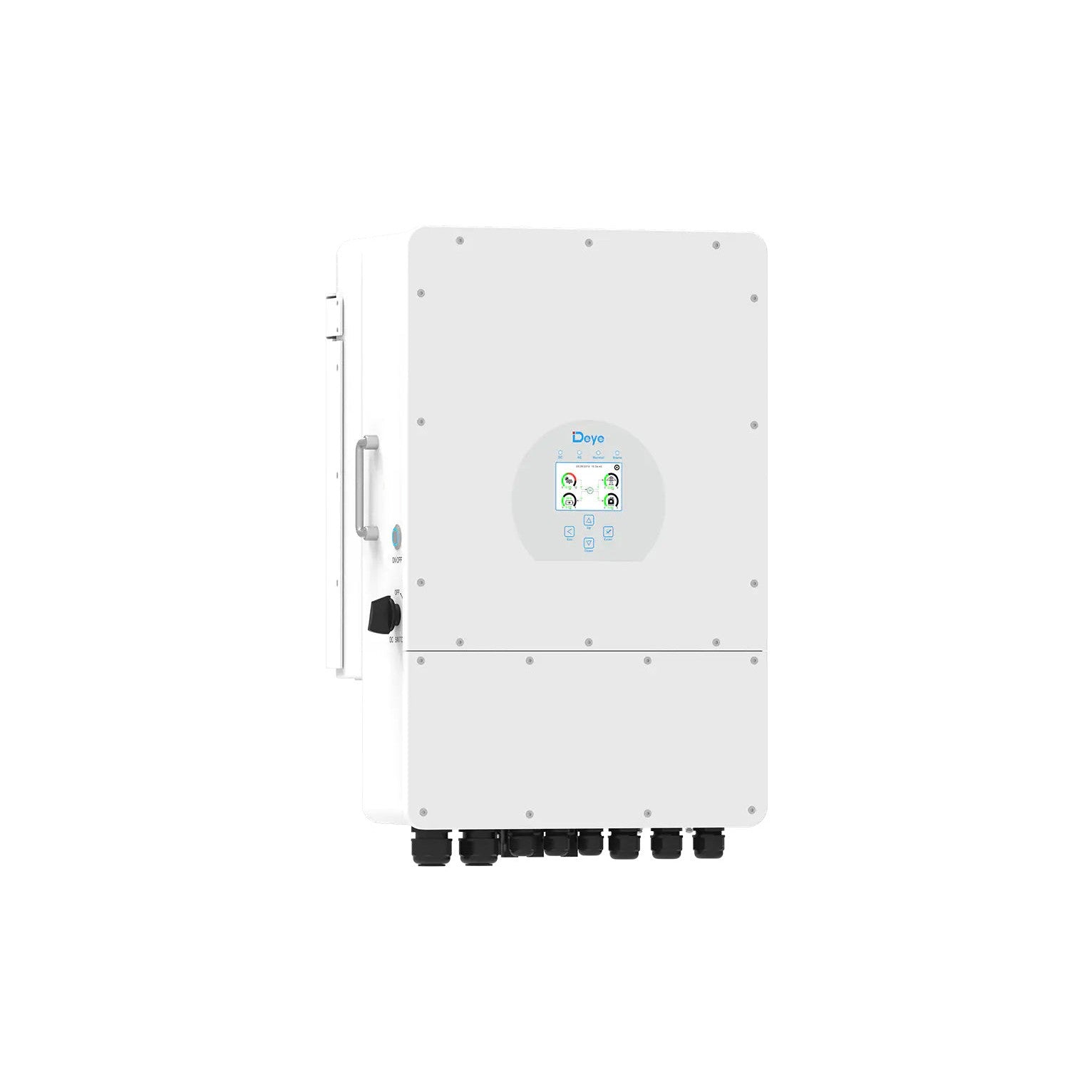 Deye 8KW Three Phase Hybrid Inverter 2 MPPT SUN-8K-SG04LP3-AU 1 Deye 8KW Three Phase - DY-8K-P3 front view | NZ Depot