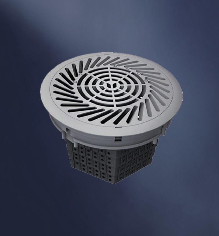 Temperzone ASF-AD - Auditorium Floor Swirl Diffuser 1 Temperzone ASF-AD - Auditorium Floor Swirl - TZ-TEMPERZONEASFADAUDITORIUMFLOORSWIR front view | NZ Depot