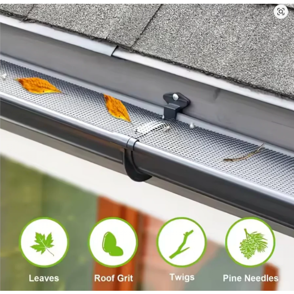 Aluminum Gutter Guardrail to Prevent Clogging Gutter Protection Cover - Gutter Guardrail - Home Decor - 3 - NZ DEPOT Bathroom Buy Aluminum Gutter Guardrail to Prevent Clogging Gutter Protection Cover Online - Home Decor - - 3 - NZ Depot Delivery