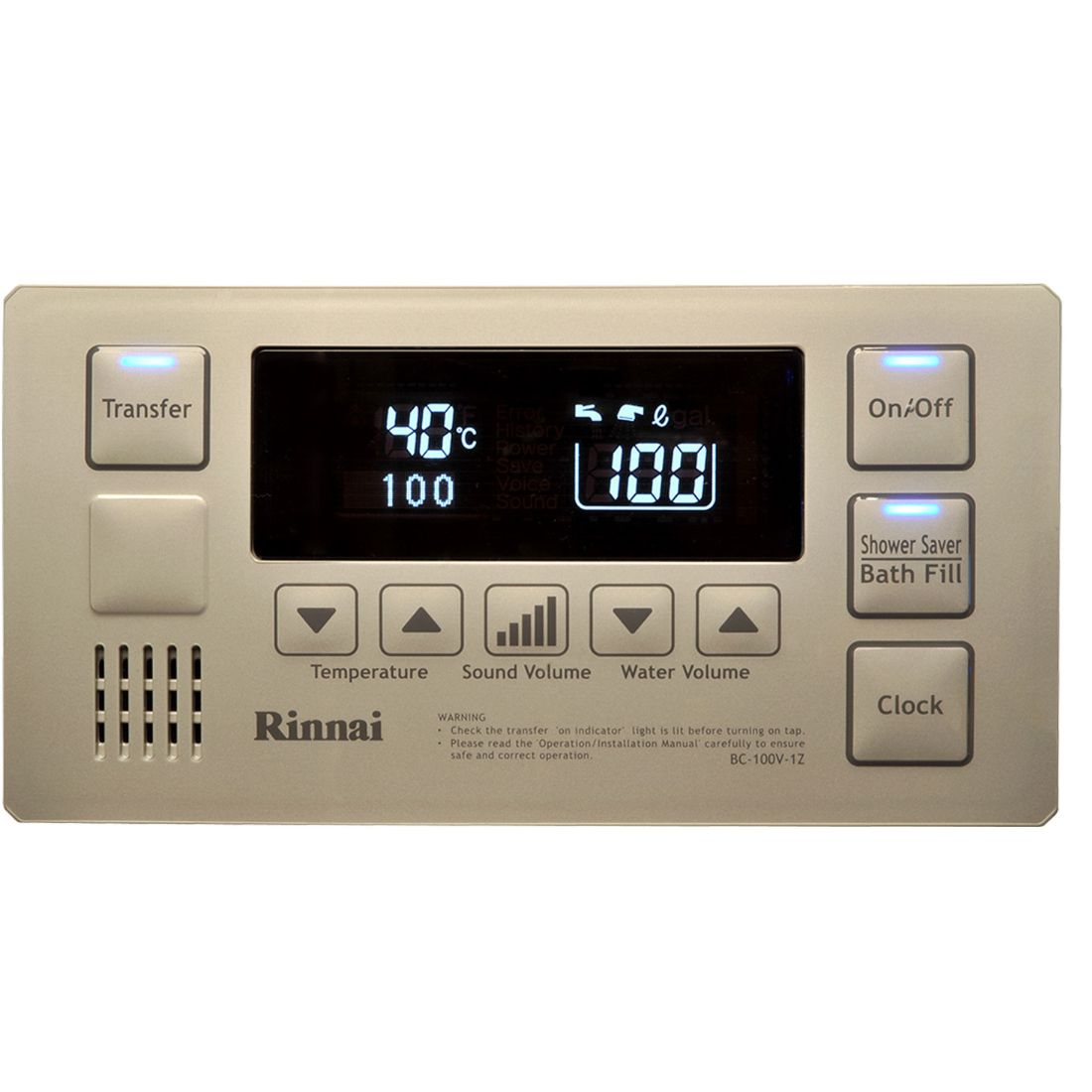 Rinnai Inf Controller BC100V (BC100V1Z) 1 Rinnai Inf Controller BC100V - Rinnai Inf Controller BC100V | NZ Depot