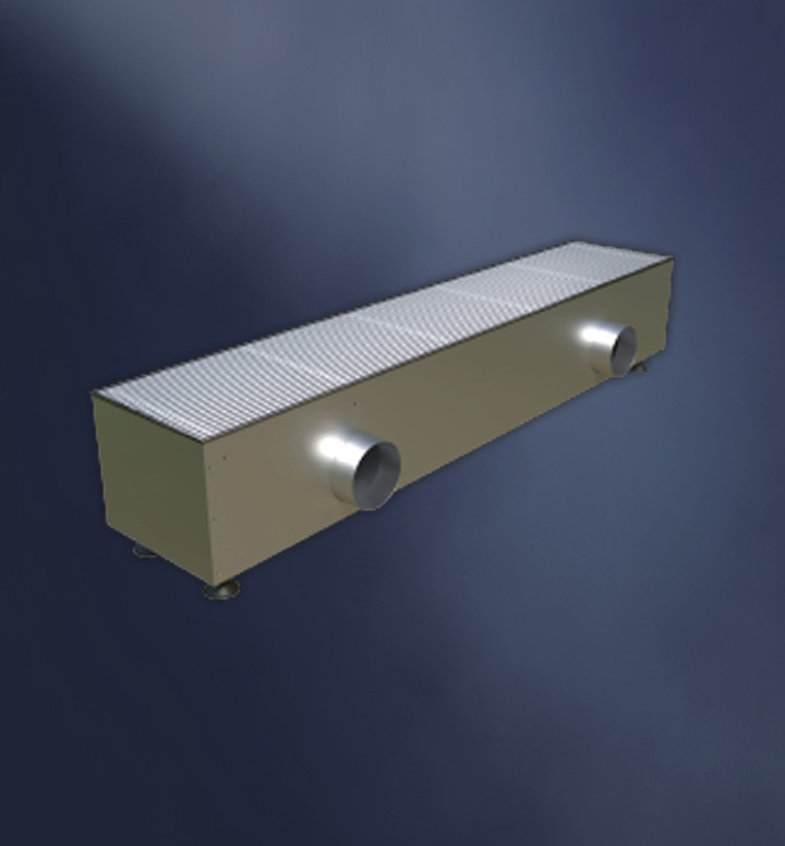Temperzone BDF-FD - Bar Displacement Diffuser 1 Temperzone BDF-FD - Bar Displacement Diffuser - TZ-TEMPERZONEBDFFDBARDISPLACEMENTDIFF front view | NZ Depot