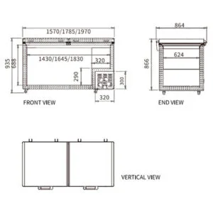 Buy Chest Freezer BD/BC-798 Online - Commercial Freezers - 2 - NZ Depot Delivery